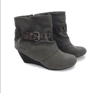 New Never Worn Blowfish Grey Booties